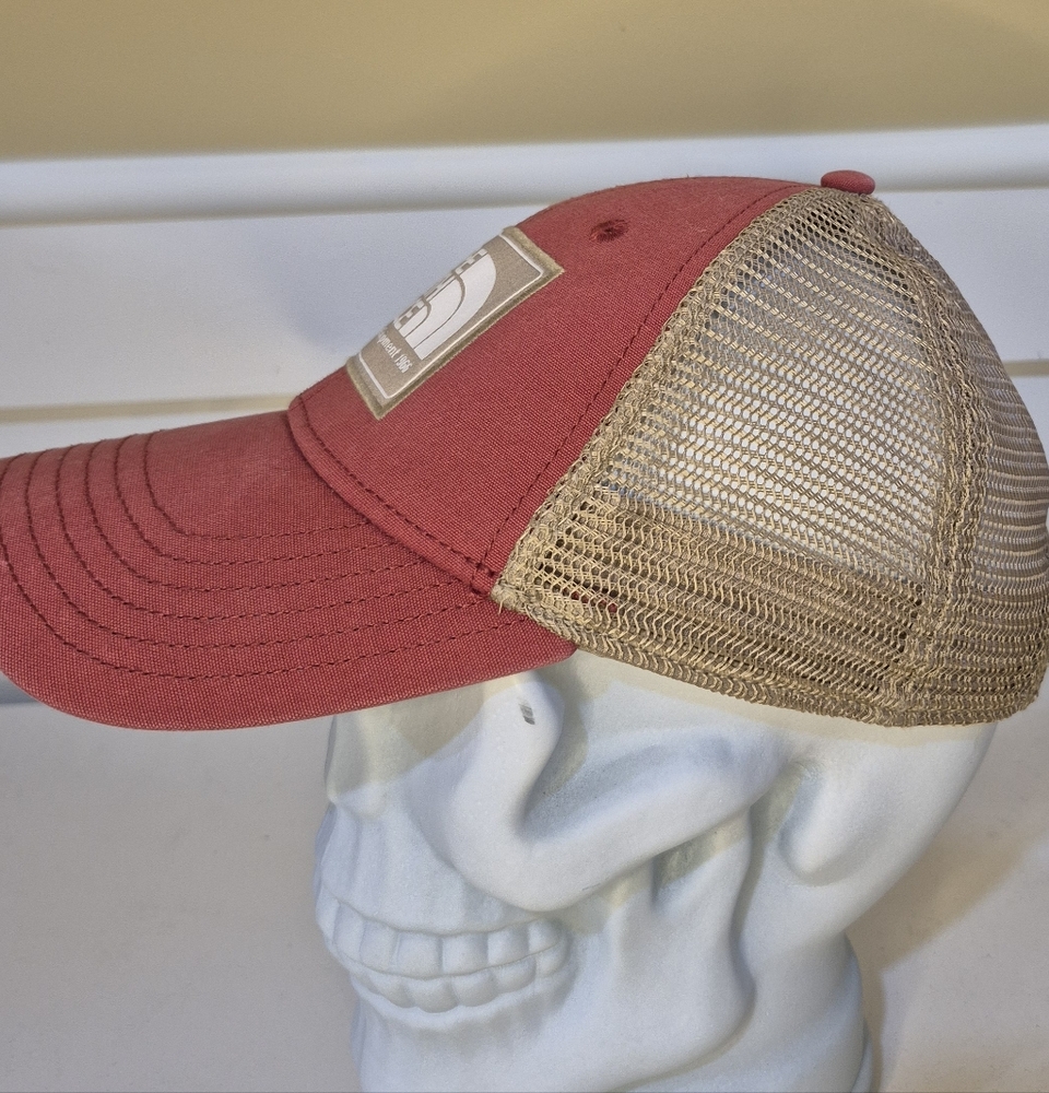 The North Face Red and Brown Cap 2094 - Picture 4 of 7